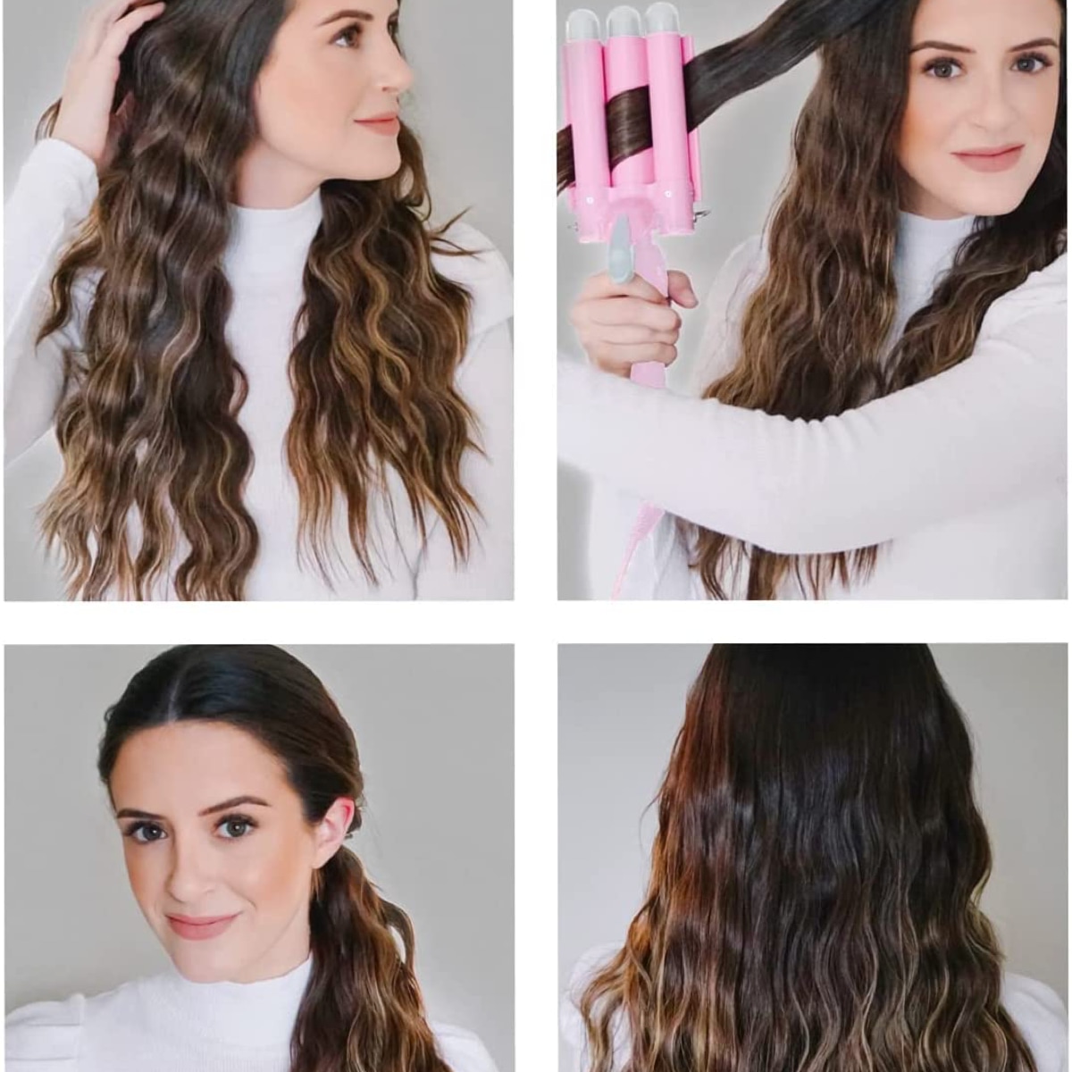 3 curling wand best sale